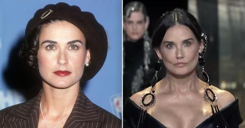 demi moore through the years pf