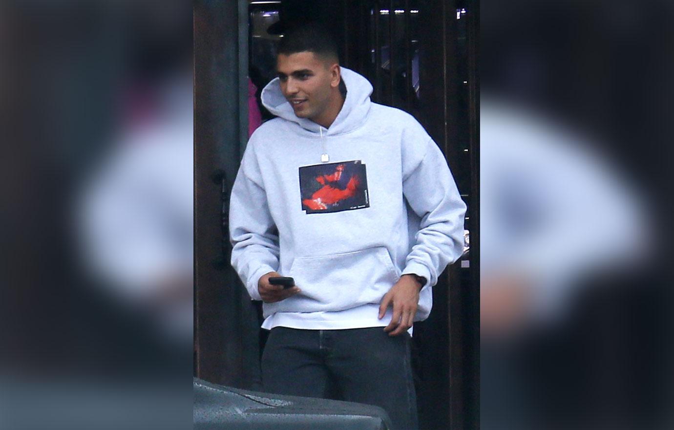 *EXCLUSIVE* Younes Bendjima is seen possibly shopping for an engagement ring in Tarzana, CA **WEB MUST CALL FOR PRICING**