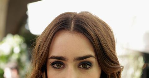Lily collins hair