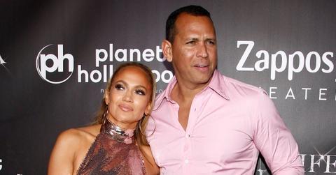 jennifer lopez pictured alex rodriguez dinner engagement split