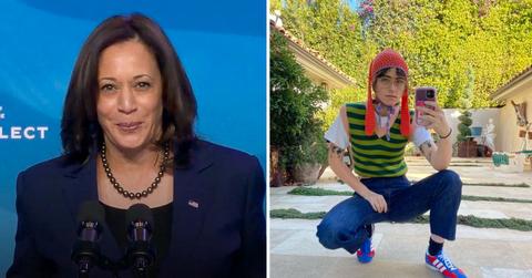 vp kamal harris step daughter ella emhoff pf