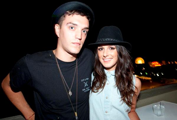 Shanae Grimes and Josh Beech