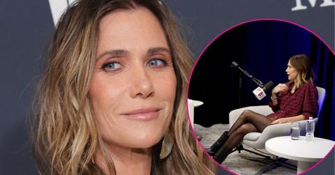 split photo of Kristen Wiig