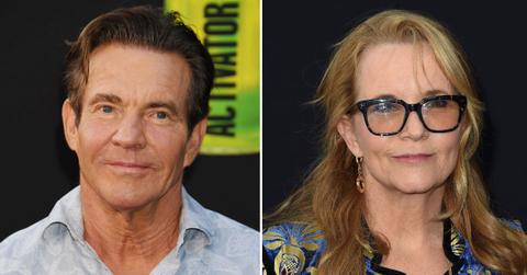 Composite photo of Lea Thompson and Dennis Quaid.