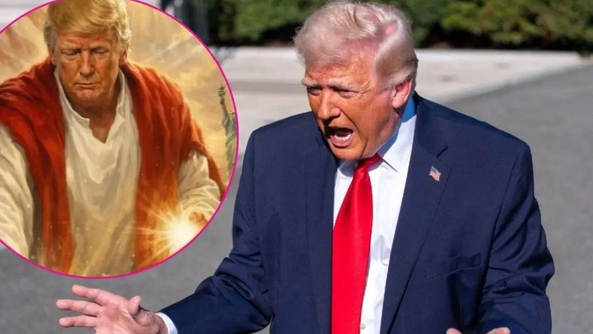 image of Donald Trump took down the photo.