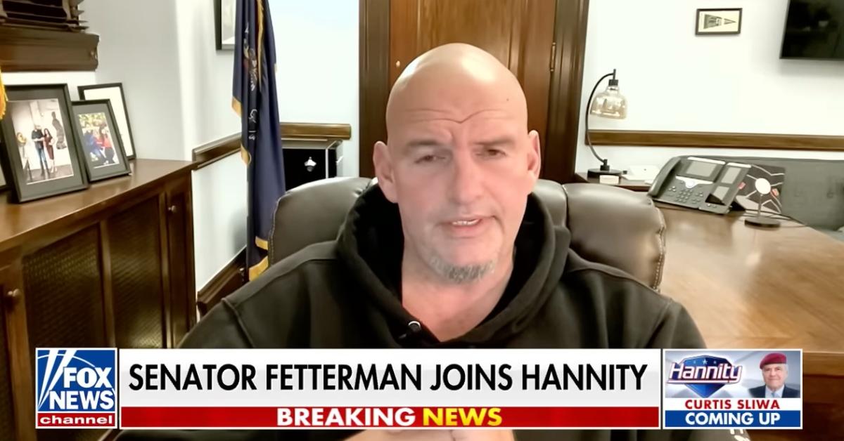 Photo of John Fetterman shaded Kamala harris for using 'extreme rhetoric' against Donald Trump.