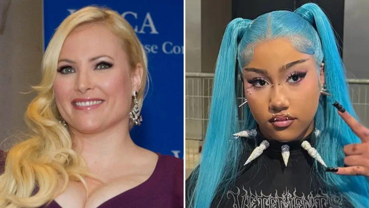 Photo of Meghan McCain and North West