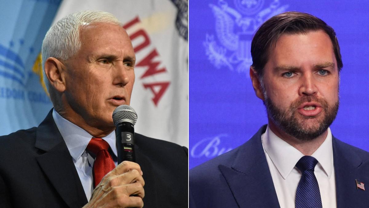 split of J.D. Vance & Mike Pence. 
