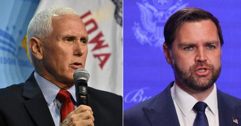 split of J.D. Vance & Mike Pence.