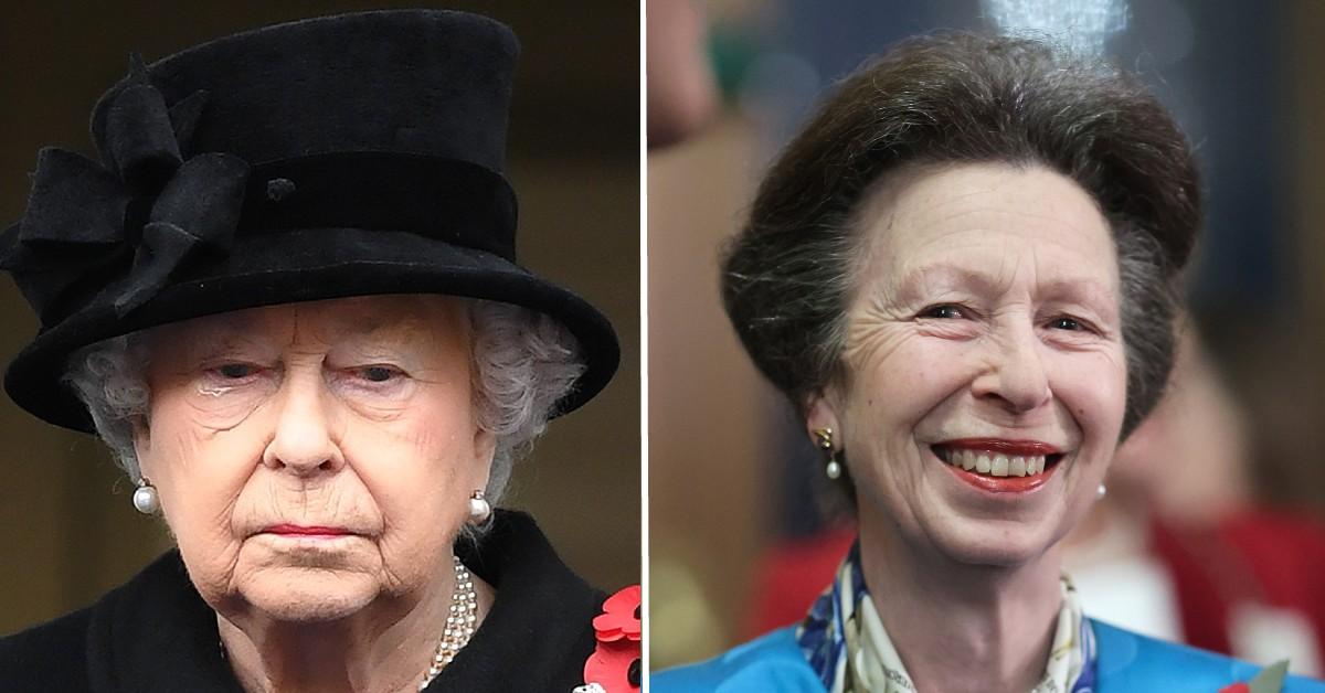 Princess Anne By Queen Elizabeth II's Side 'Last 24 Hours' Of Her Life