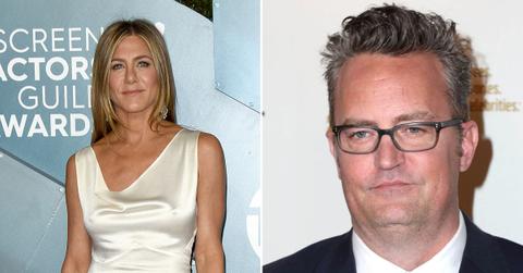jennifer aniston looks back on friends days ahead of matthew perrys bombshell memoir release pp