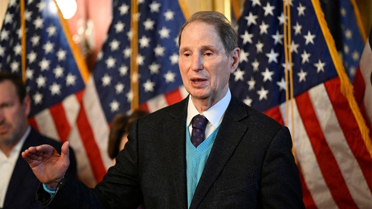 Image of Sen. Ron Wyden said he recorded an interview with Sharyn Alfonsi about the investigation.