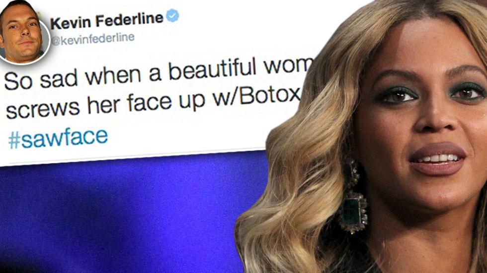 Kevin Federline Accuses Beyonce Of Ruining Her Face With 'Botox And ...