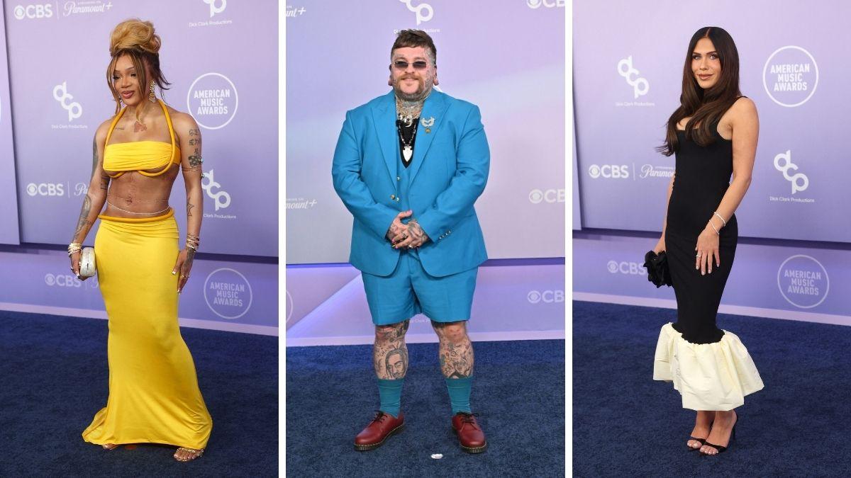 american music awards  red carpet worst dressed celebrities photos