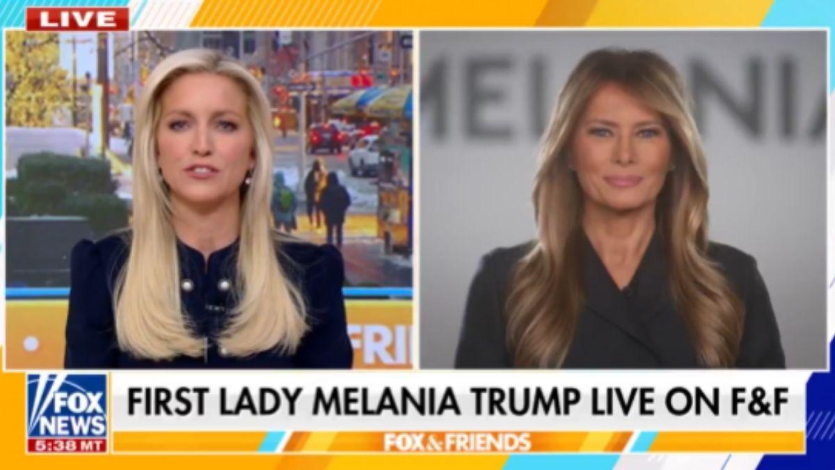 image of The first lady said 'communication' is important in their marriage.