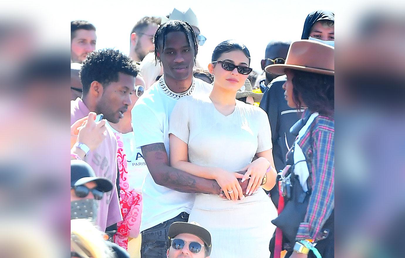 Travis scott and kylie jenner sunday church