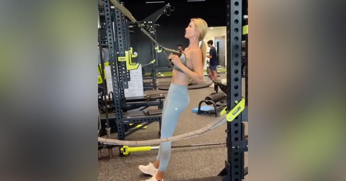 ivanka trump workout gym