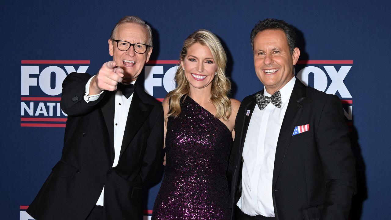 Photo of Earhardt (center) couldn't believe audience members could support Belgal. 