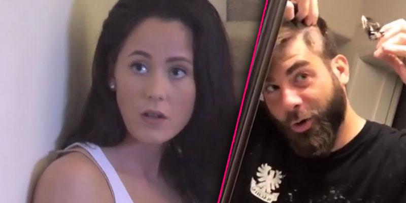 Jenelle evans husband david fired teen mom 2 shaves head