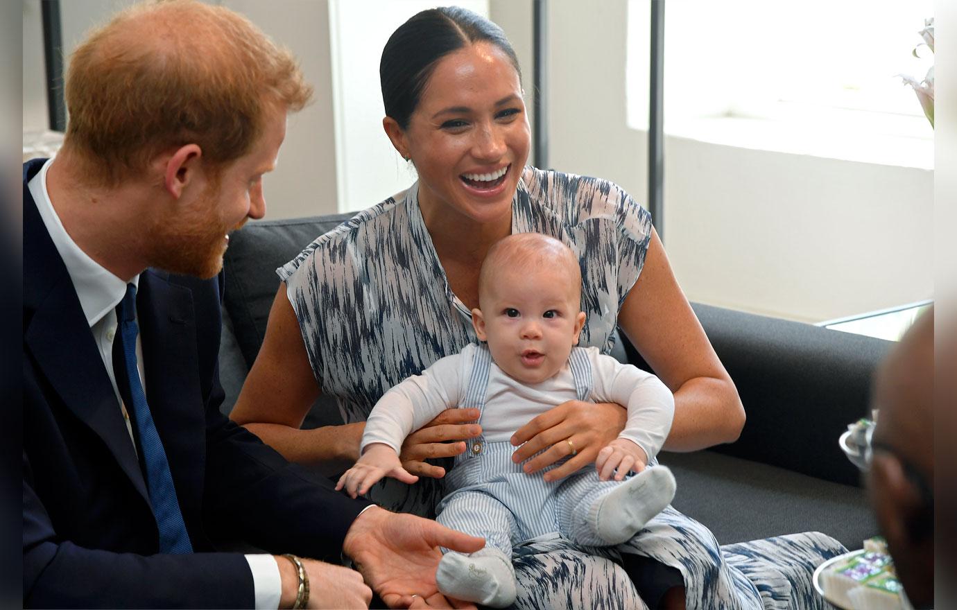 Archie Meghan Harry Archbishop