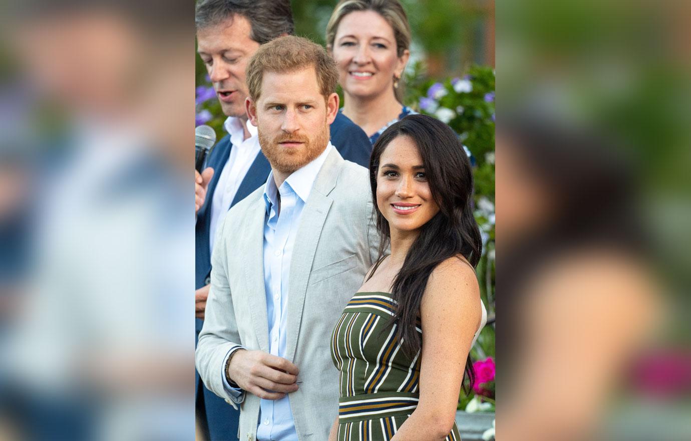 Meghan Markle And Prince Harry Smiling