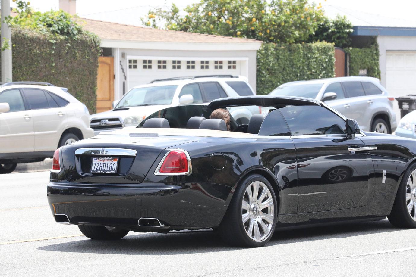 Scott Disick and Sofia Richie at Nobu