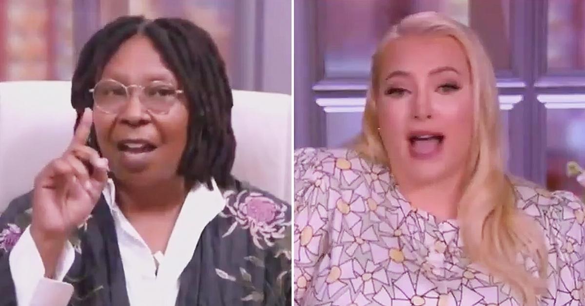 whoopi goldberg snaps the view cohost meghan mccain president apologies ok pp