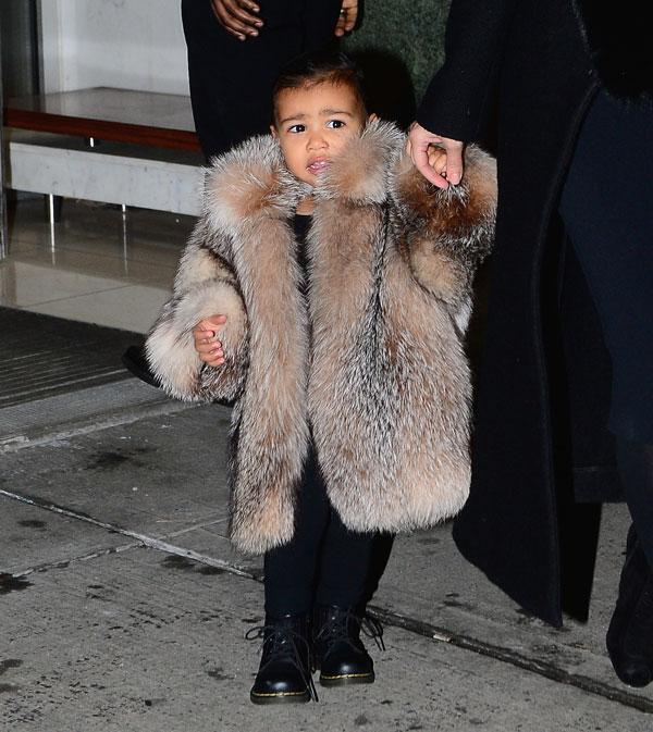 North west fur chris brown