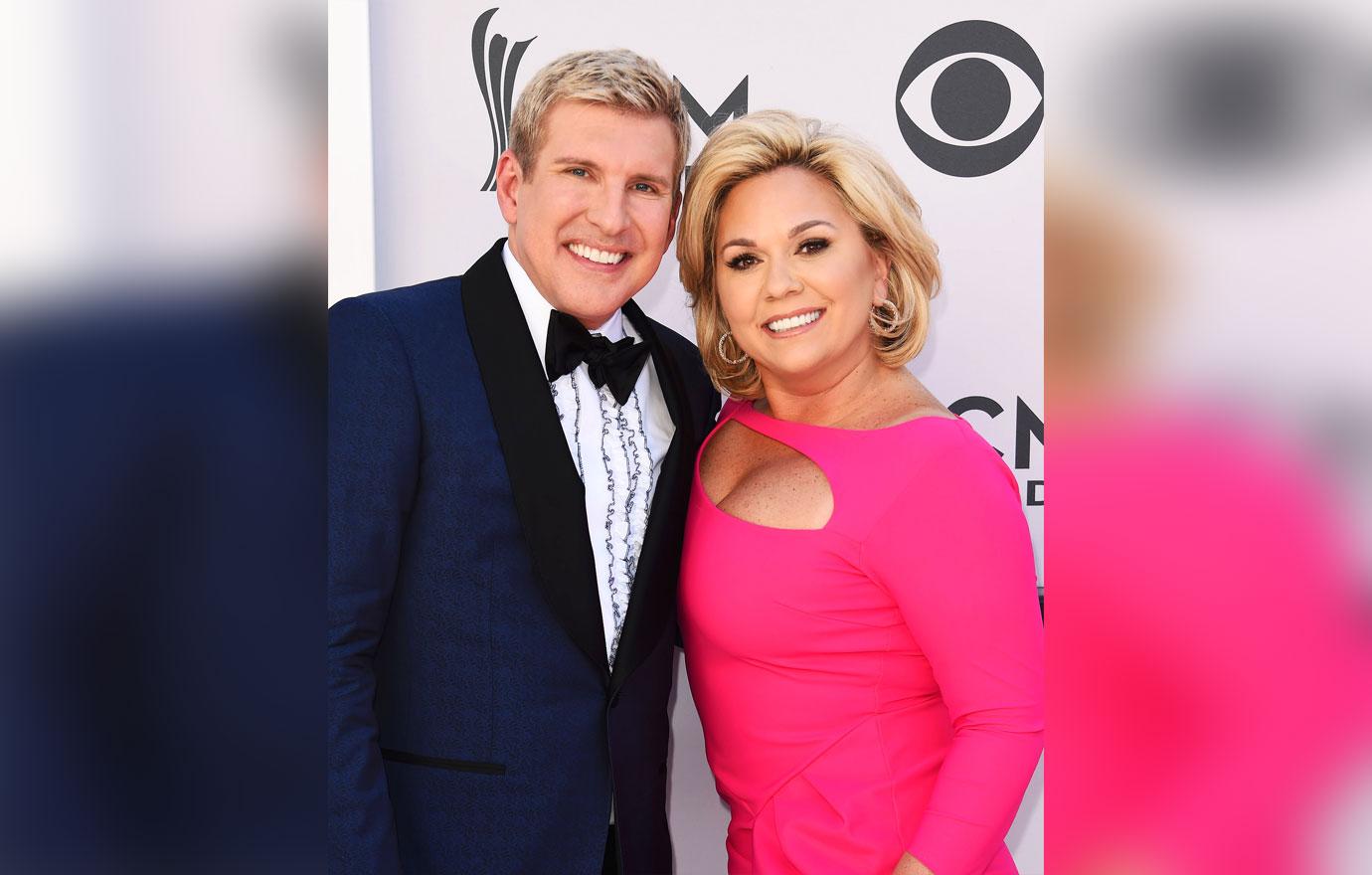 2017 ACM Awards -Todd And Julie Chrisley Arrivals