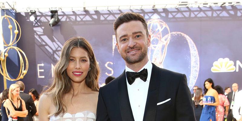 Justin Timberlake grabbed on red carpet at Paris Fashion Week