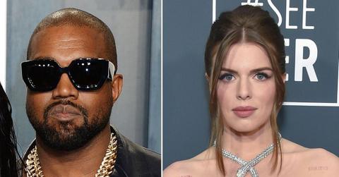 kanye west excited slave play julia fox