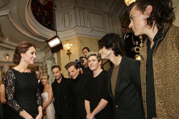 The Duke and Duchess of Cambridge attend The Royal Variety Performance