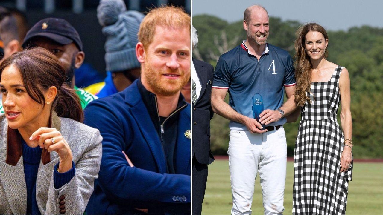 Image of Prince William and Kate Middleton reportedly chose to privately observe Prince Harry and Meghan Markle’s return to the U.K.