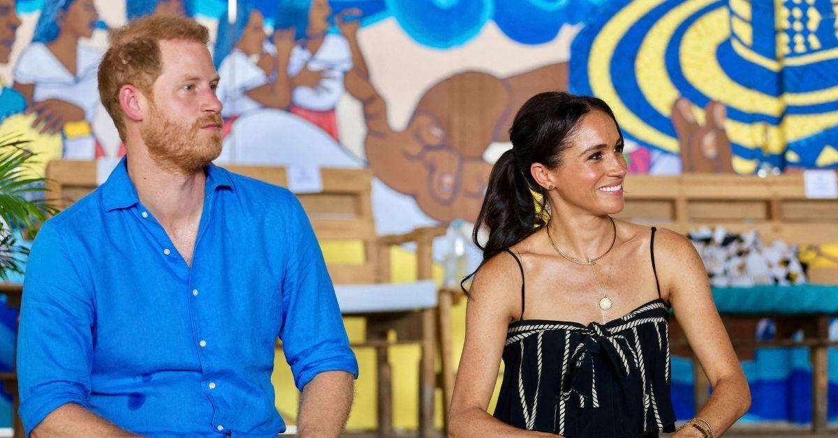 image of prince harry and meghan markle