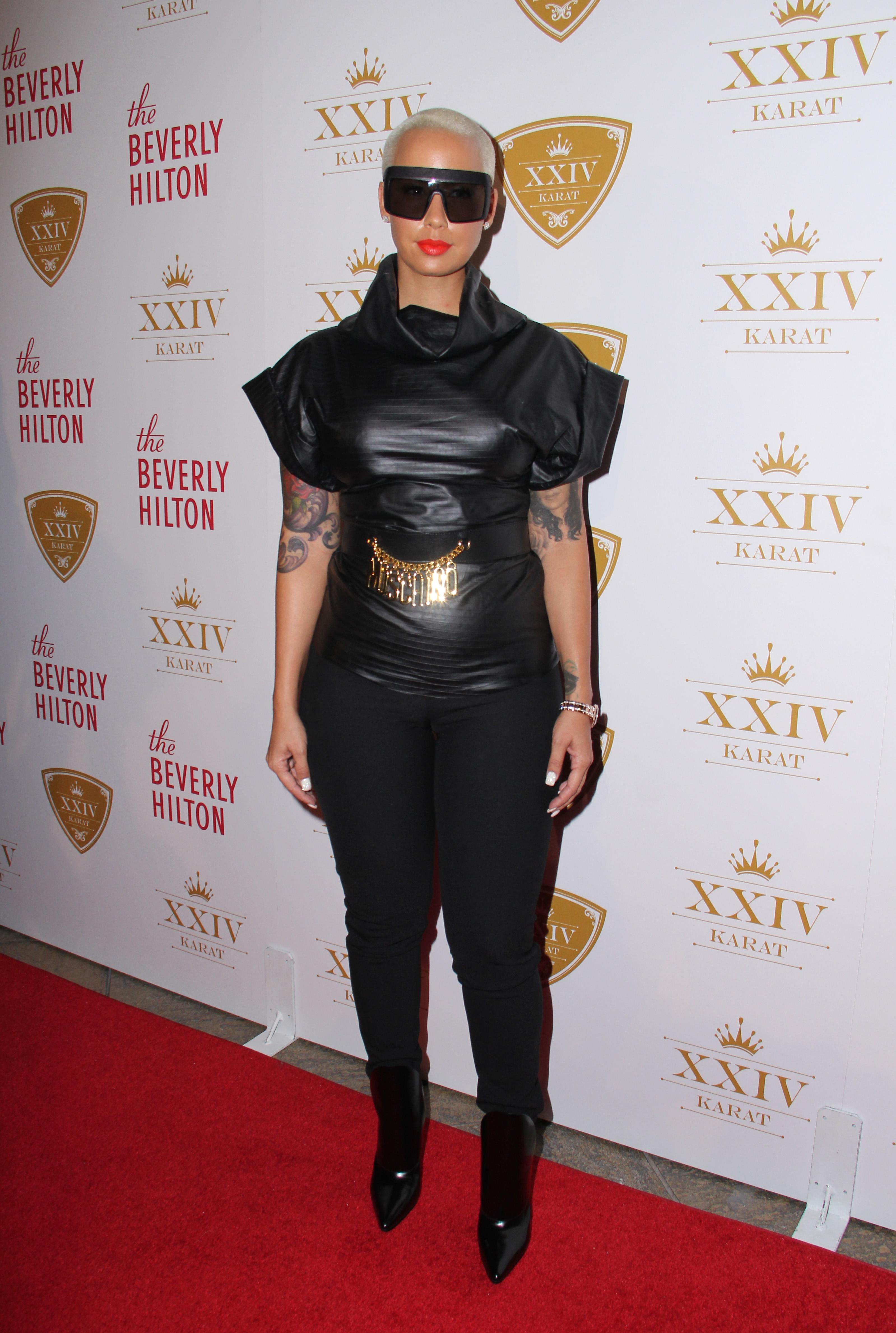 Arrivals at the XXIV Karat launch party at The Beverly Hilton