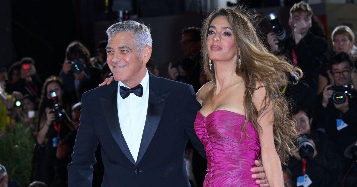image of George Clooney and his family are now French citizens.