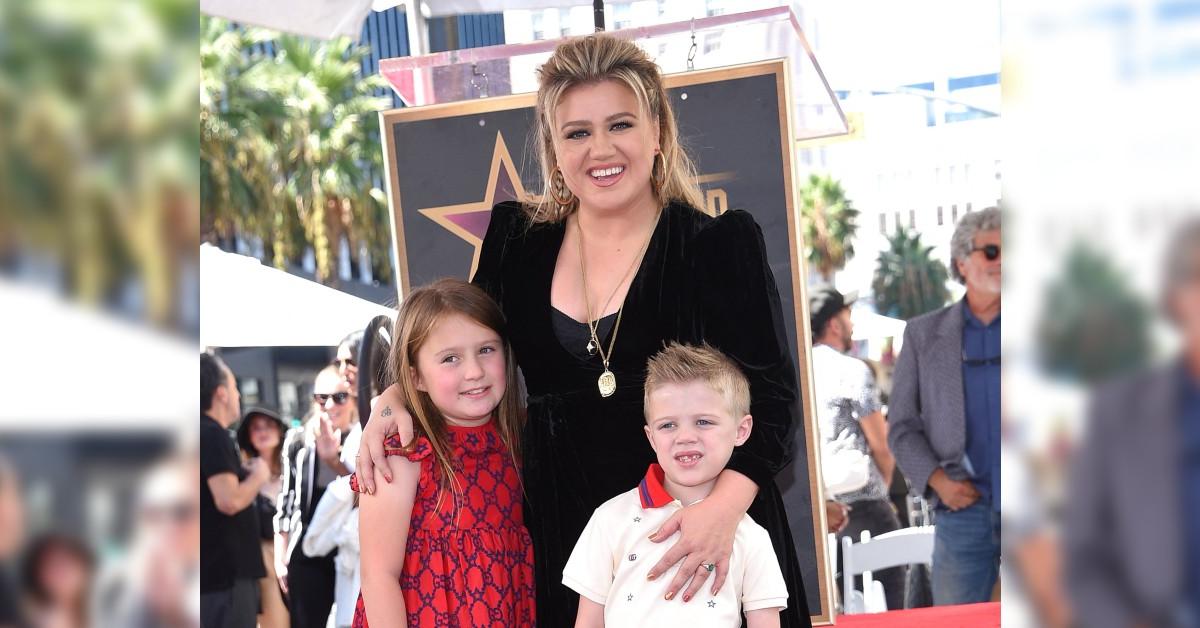 Kelly Clarkson's Kids, Former Stepchildren Support Her At Walk Of Fame