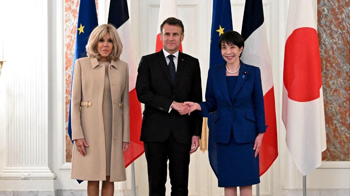 image of Brigitte and Emmanuel Macron