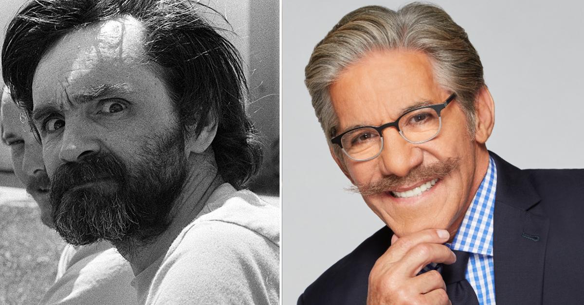 geraldo rivera charles manson post pic