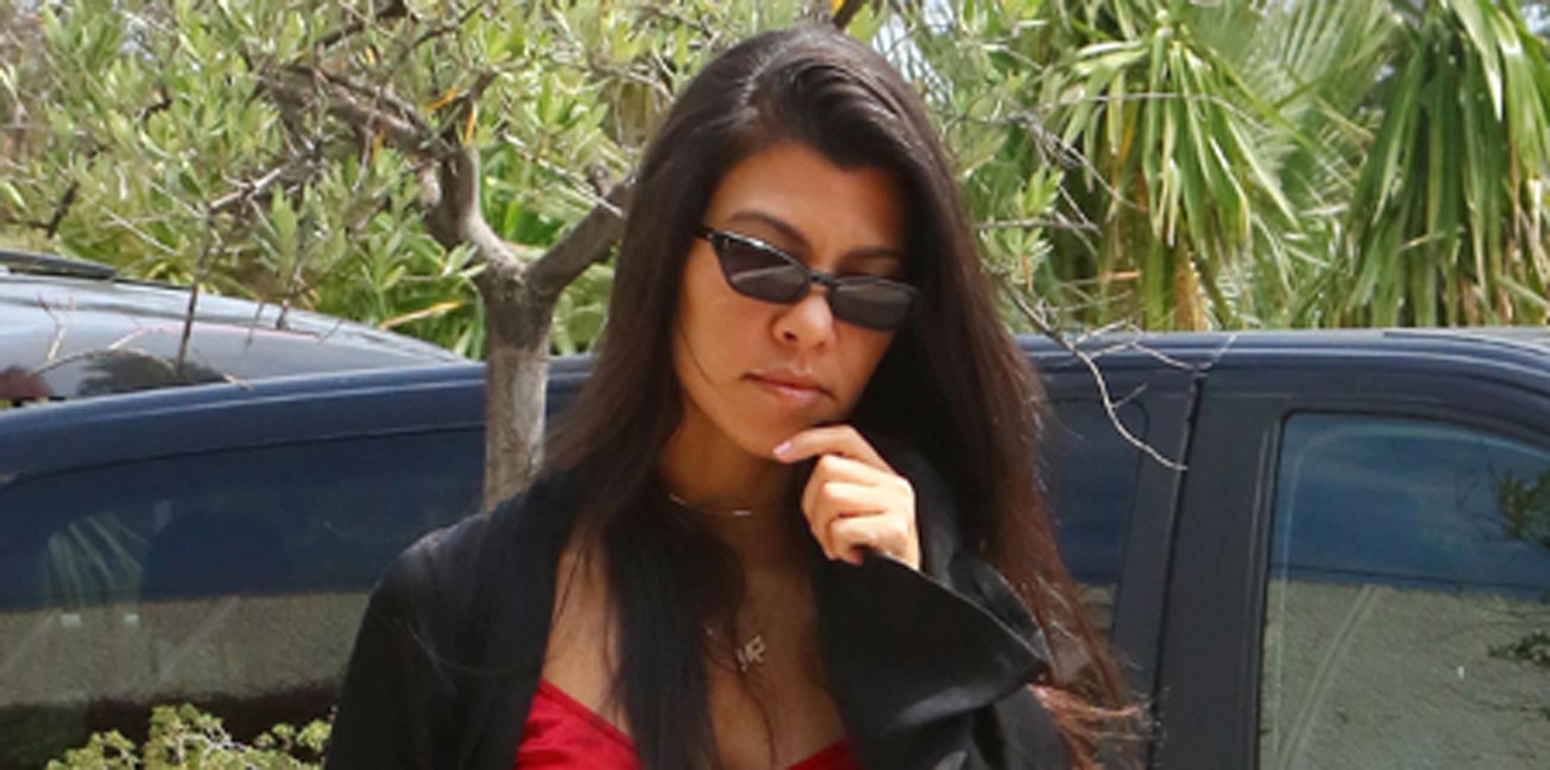 Kourtney Kardashian and Kendall Jenner say goodbye to Cannes with their boys Younes Bendjima and A$AP Rocky