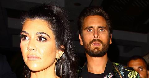 Kourtney Kardashian and Scott Disick leave 1Oak in Las Vegas, NV