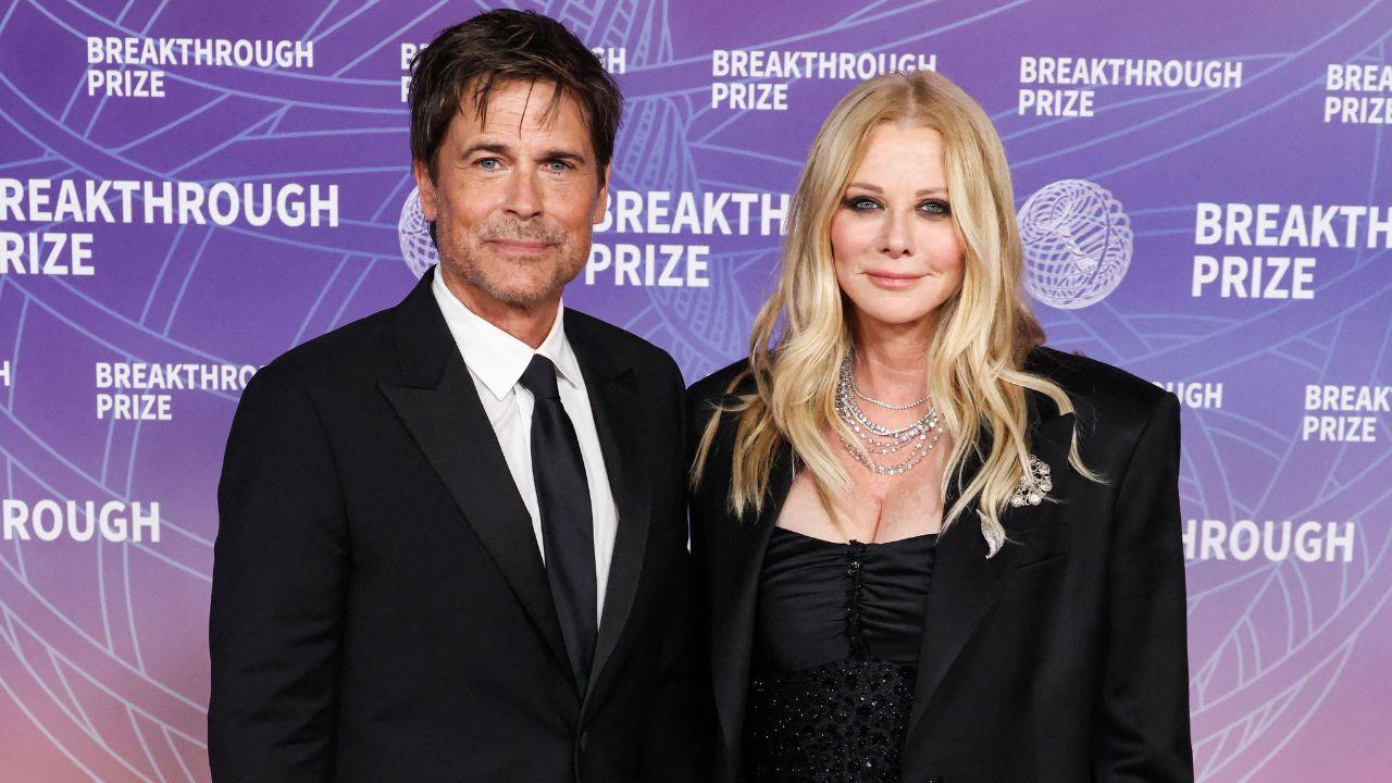 Image of Away from his onscreen romances, Rob Lowe has been married to wife Sheryl Berkoff since 1991.