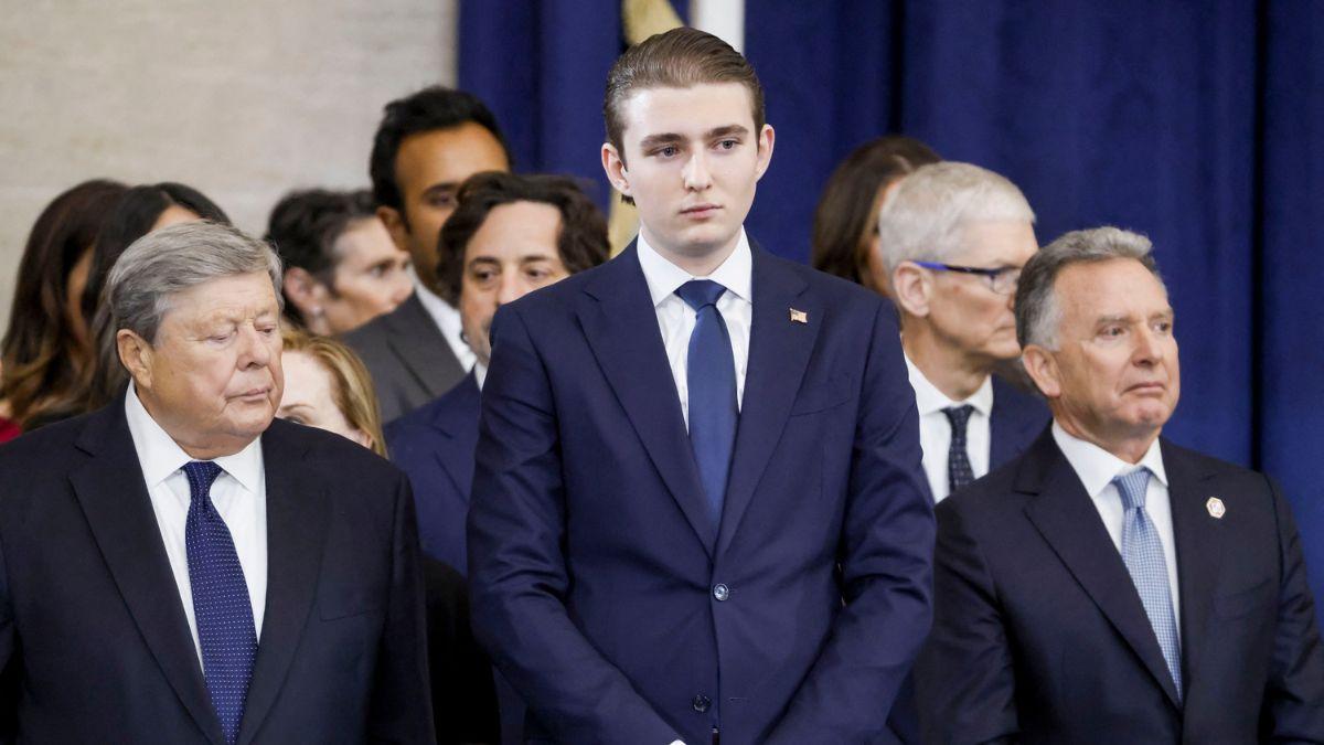 everyone who said barron trump should go to war