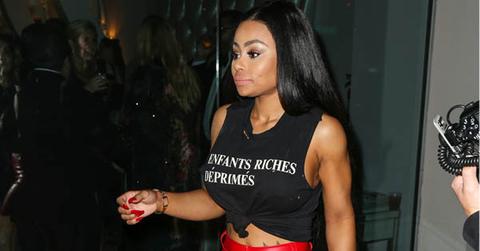 Blac Chyna at Glam Salon