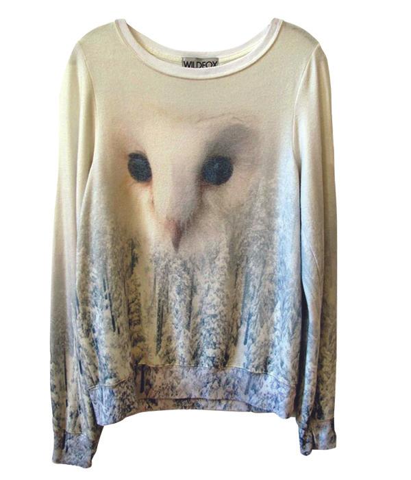 Owl jumper wildfox