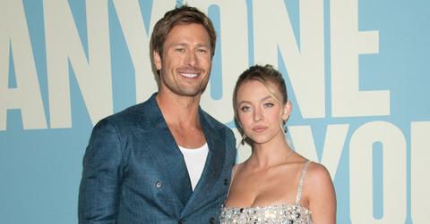 glen powell mom sydney sweeney really good friends dating rumors split