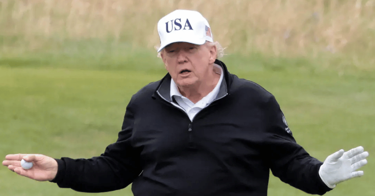 image of Donald Trump might have lied about getting Sean Connery's blessing. 