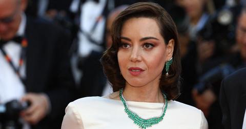 aubrey plaza forgot talk freaky stroke paralyzed