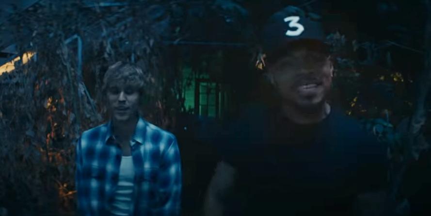 Justin Bieber and Chance the rapper