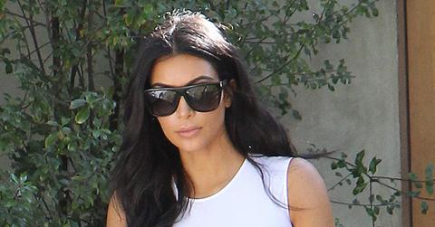 Kim Kardashian seen leaving the studio after filming ‘Keeping up with the Kardashians’
